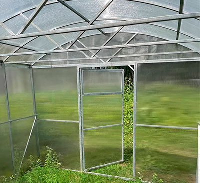 теплица домик арка