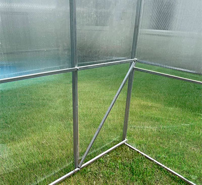 теплица домик арка