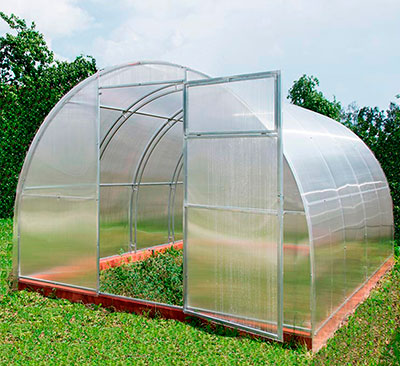 теплица двойная дуга